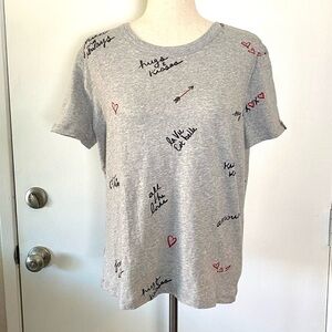 Loft Gray Graphic Tee